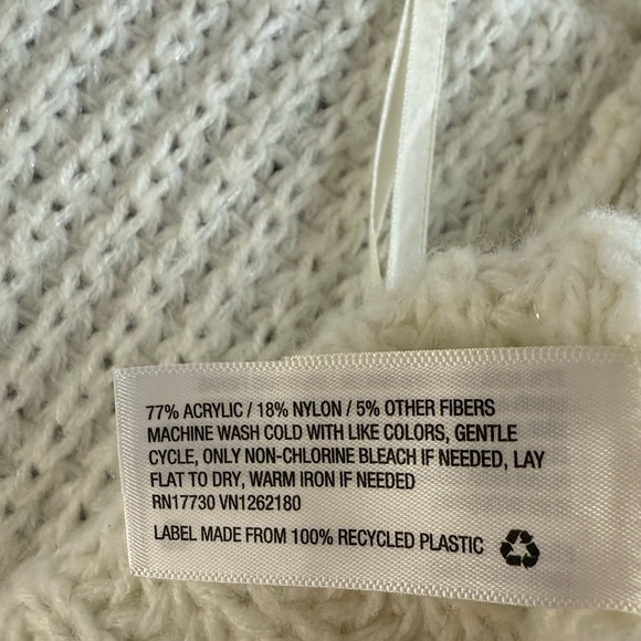 A New Day Ladies Size S Ivory Outerwear Cardigan - Picture 4 of 4